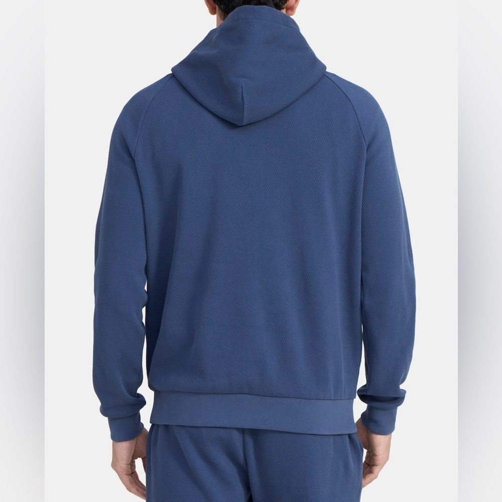 Theory Hoodie in Organic Cotton Thermal. XXL - Picture 3 of 12